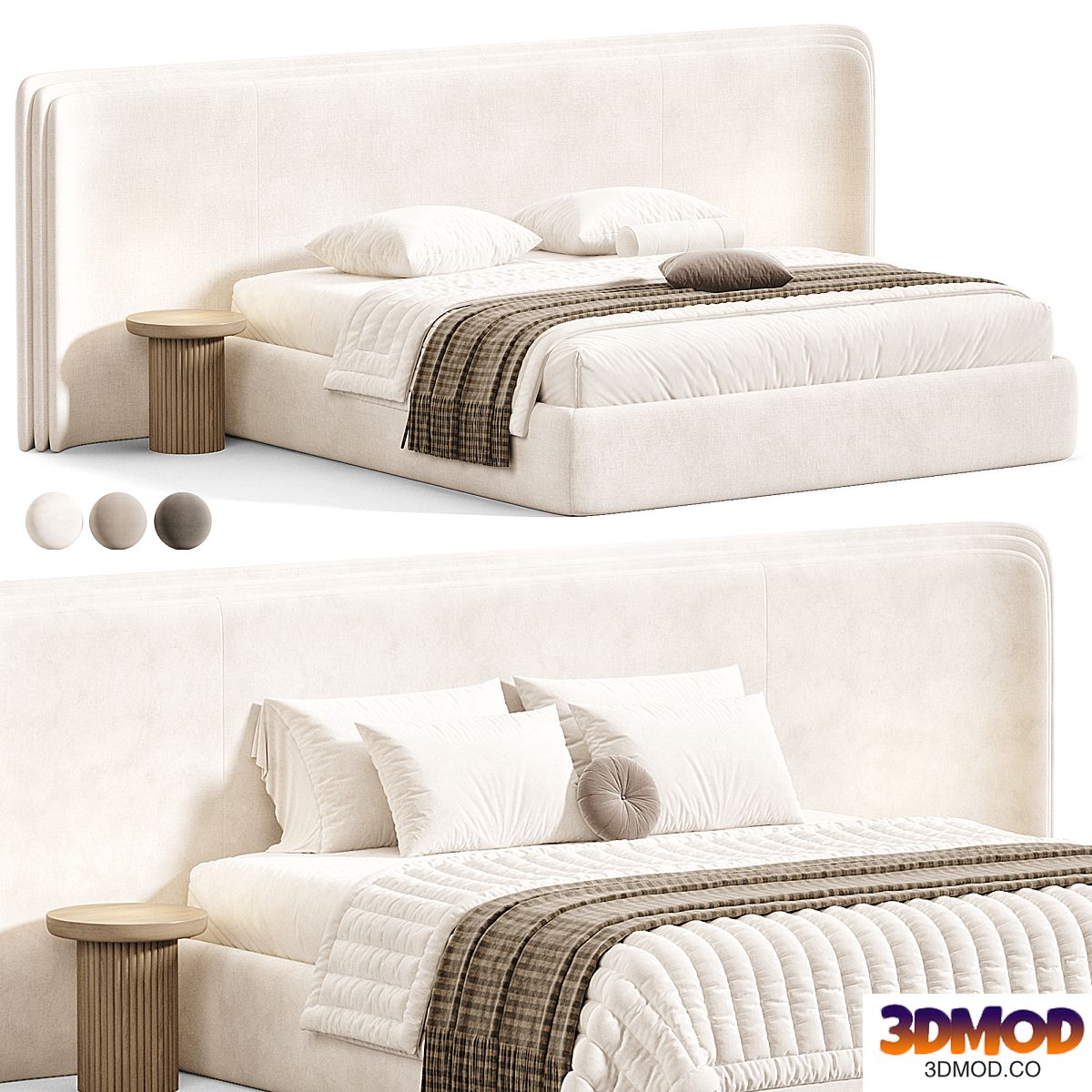 Calabria bed by Frato
