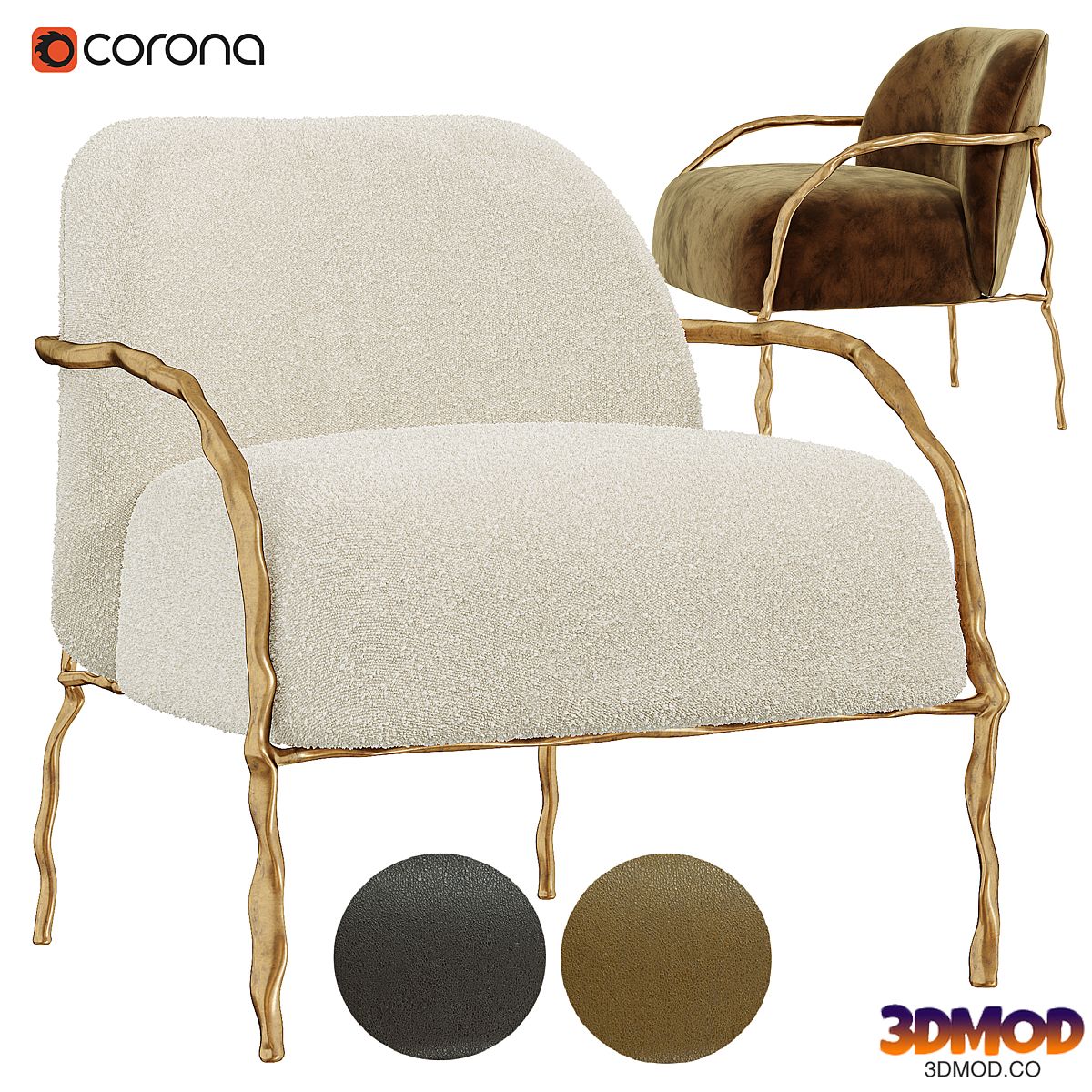 Hamilton Conte Lupa Armchair