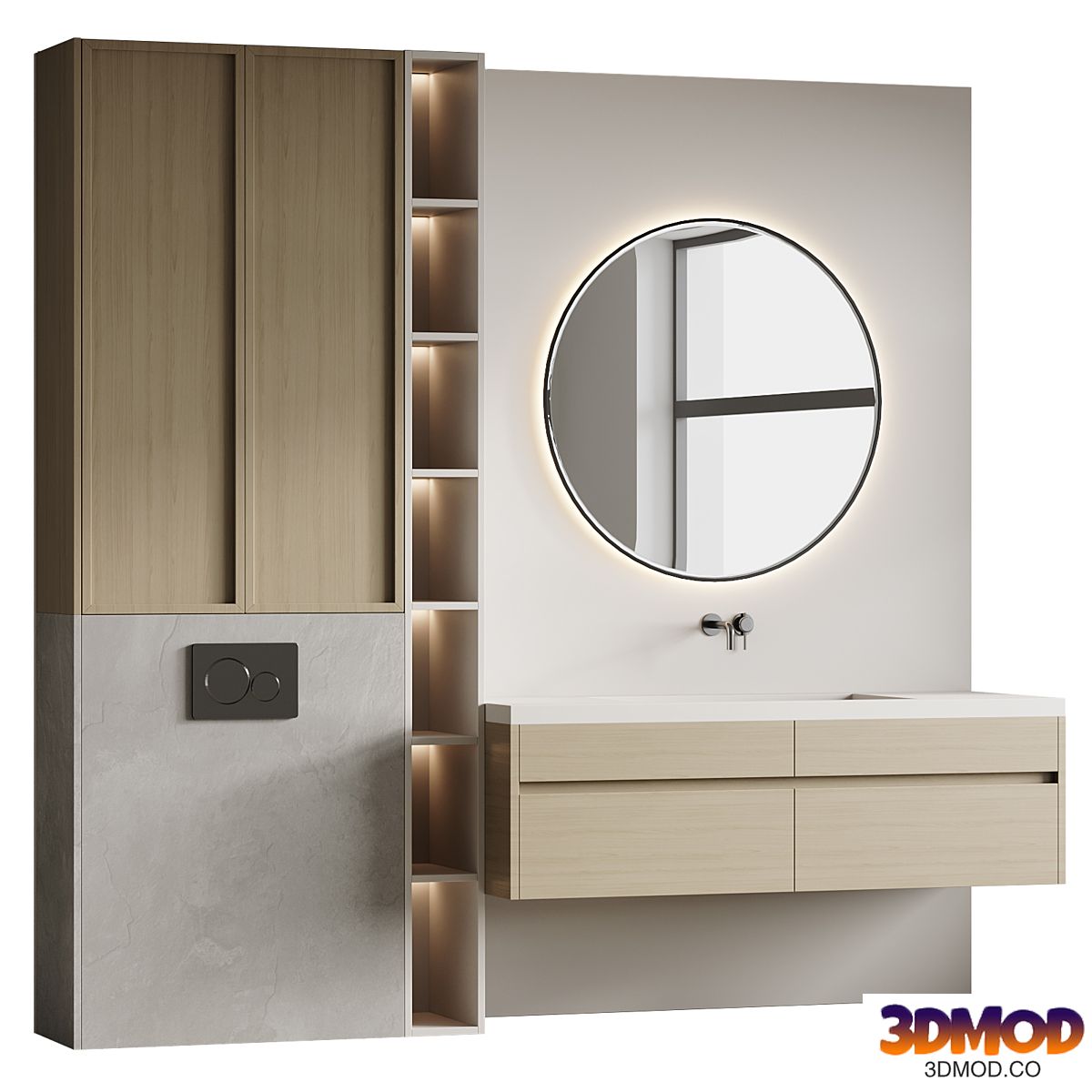Bathroom furniture set 21