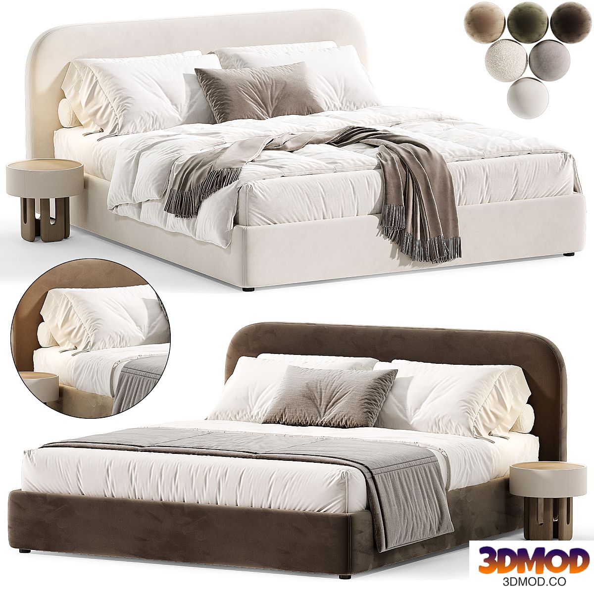Kora bed by Seven Meadows