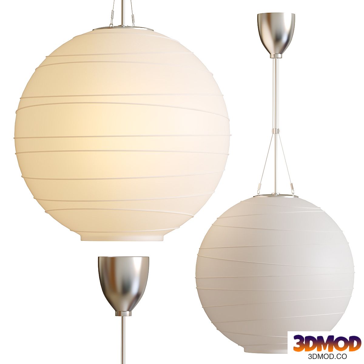 Hailey Medium Round Pendant