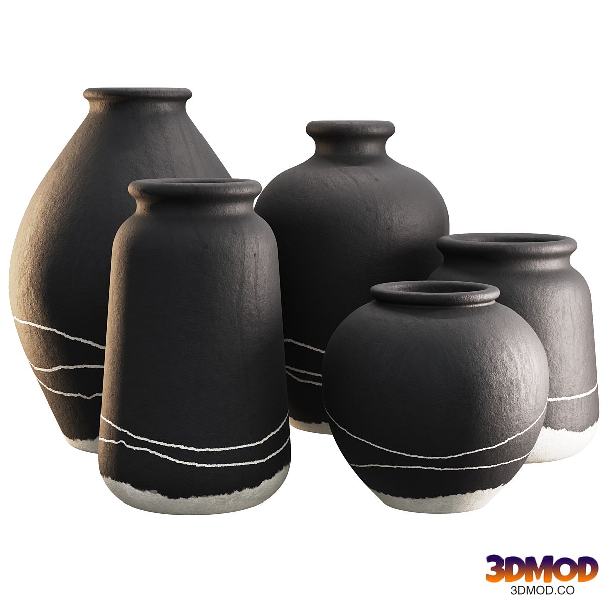 Vases set 006