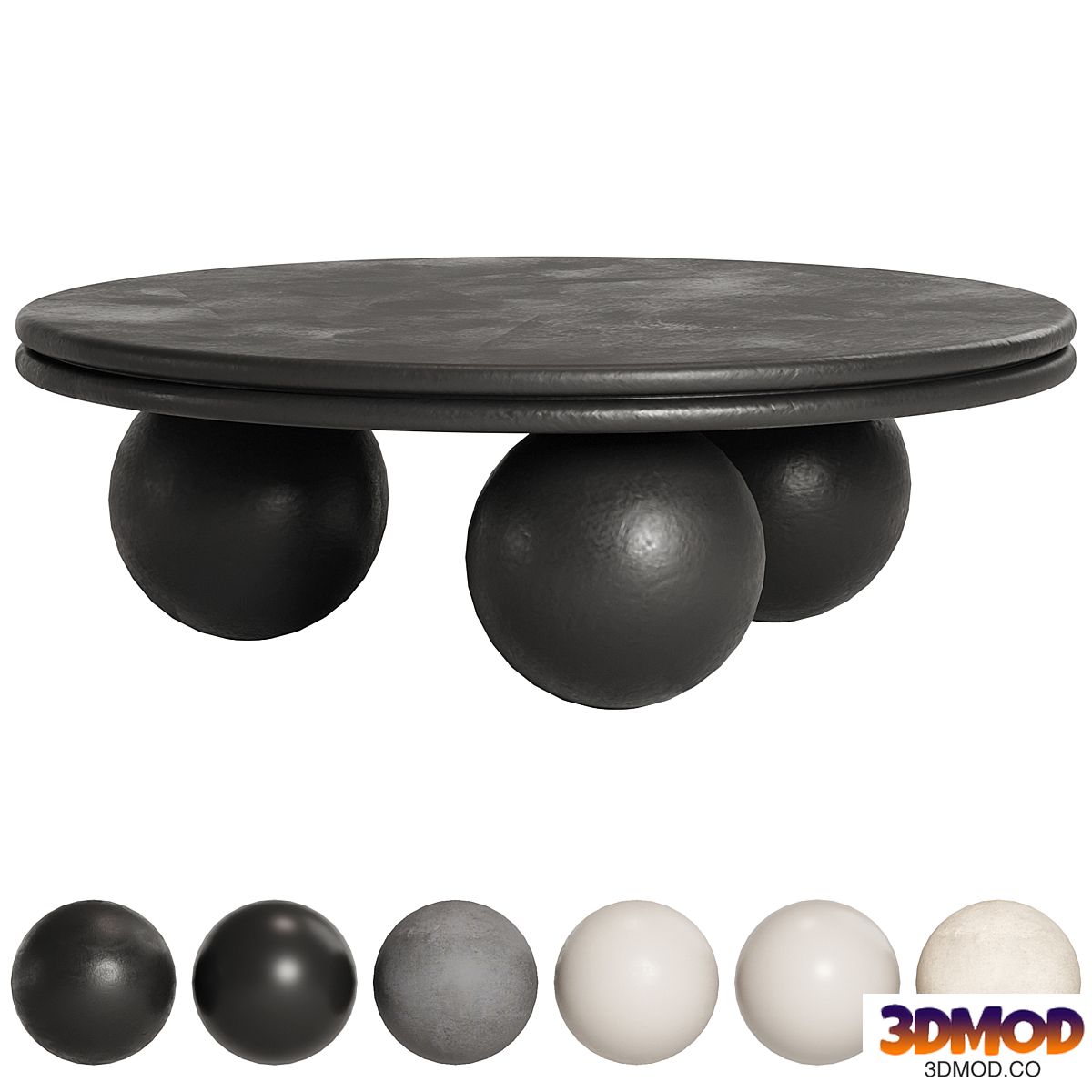 Duncan Round Coffee Table