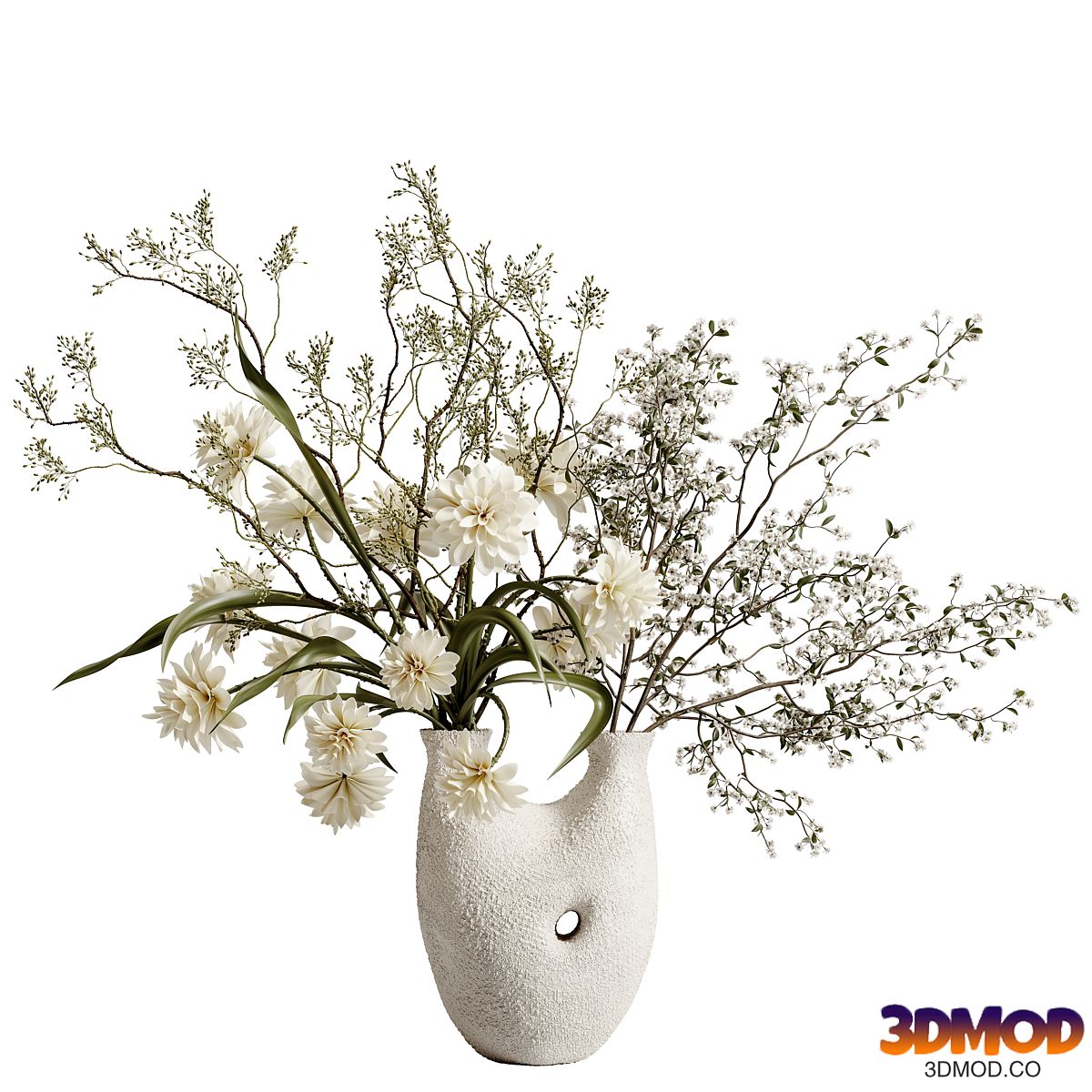 Plants Bouquet Vase 88
