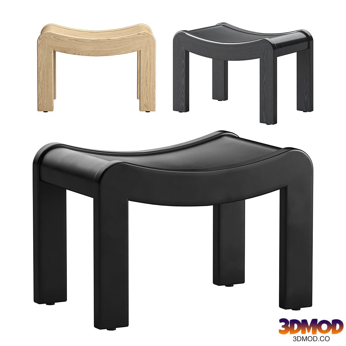 Tabouret Curule by ecart