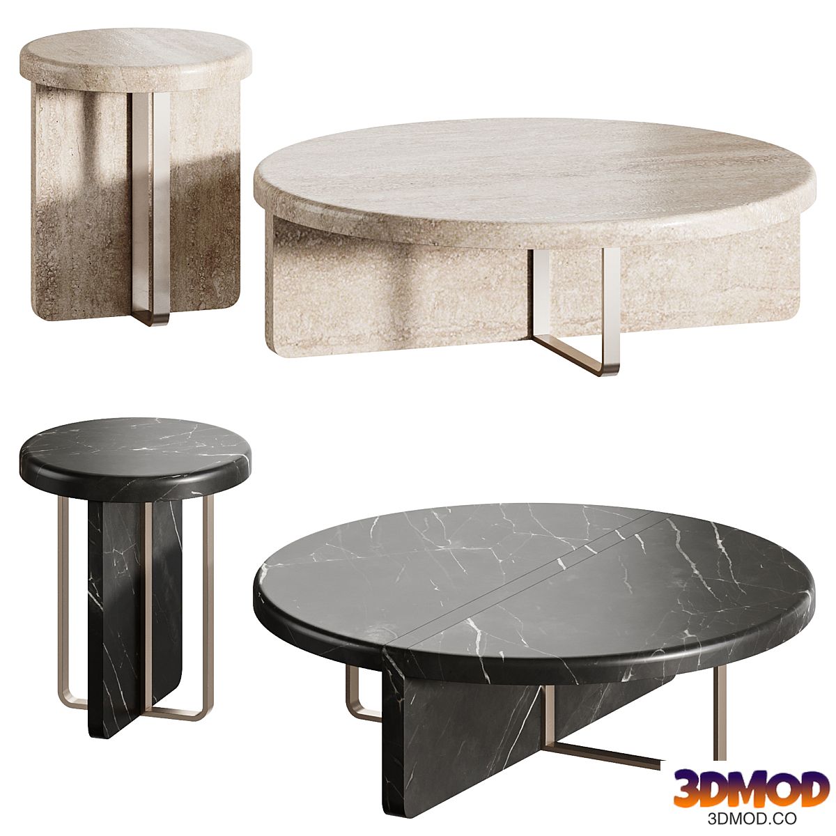 Giorgio Bonaguro Line Coffee Tables