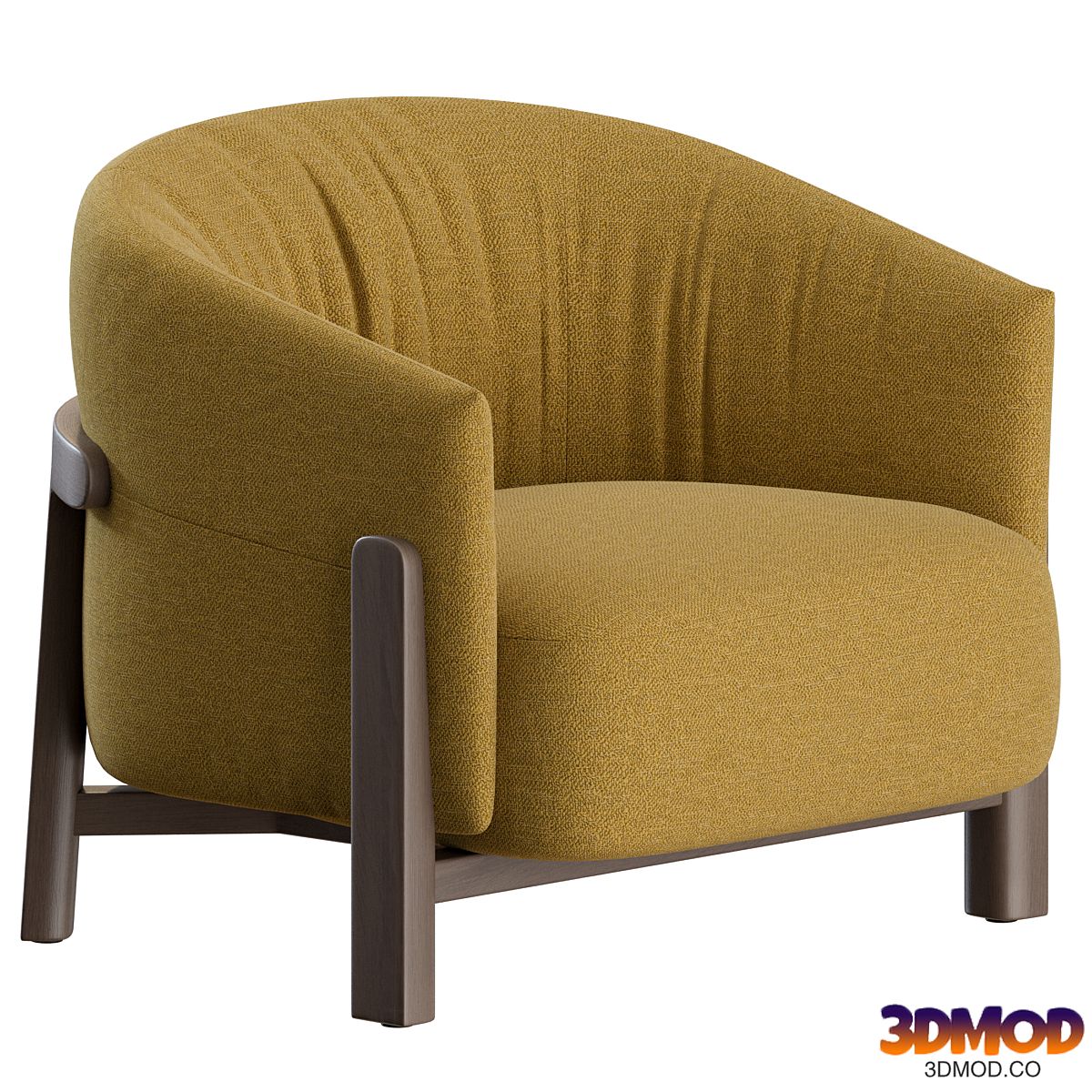 Leopold Lounge Armchair by Poliform