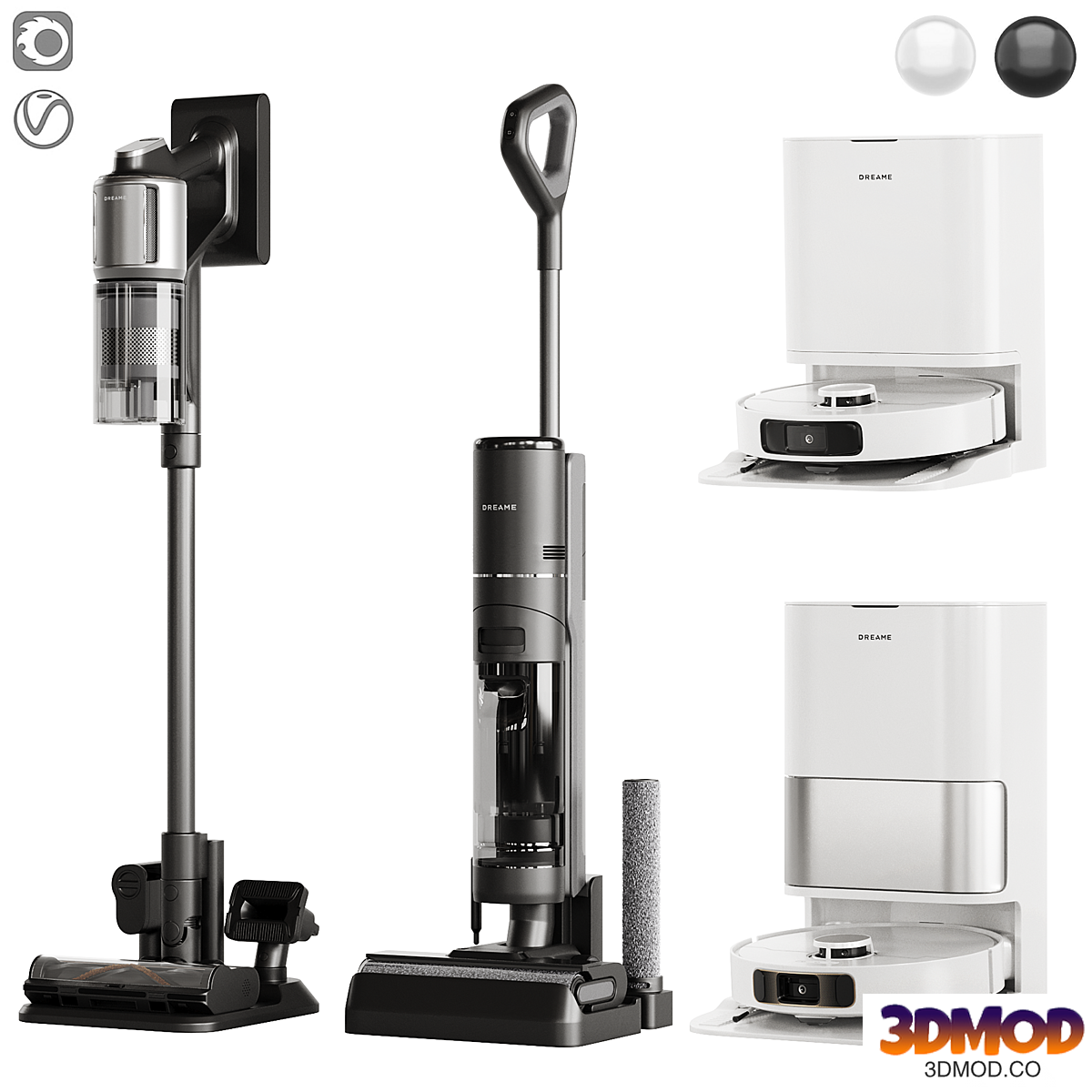 Dreame vacuum cleaner set