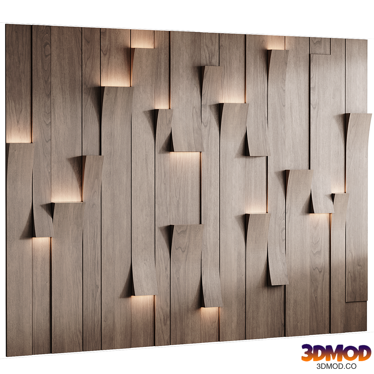 Headboard 3d Wall Panel 024