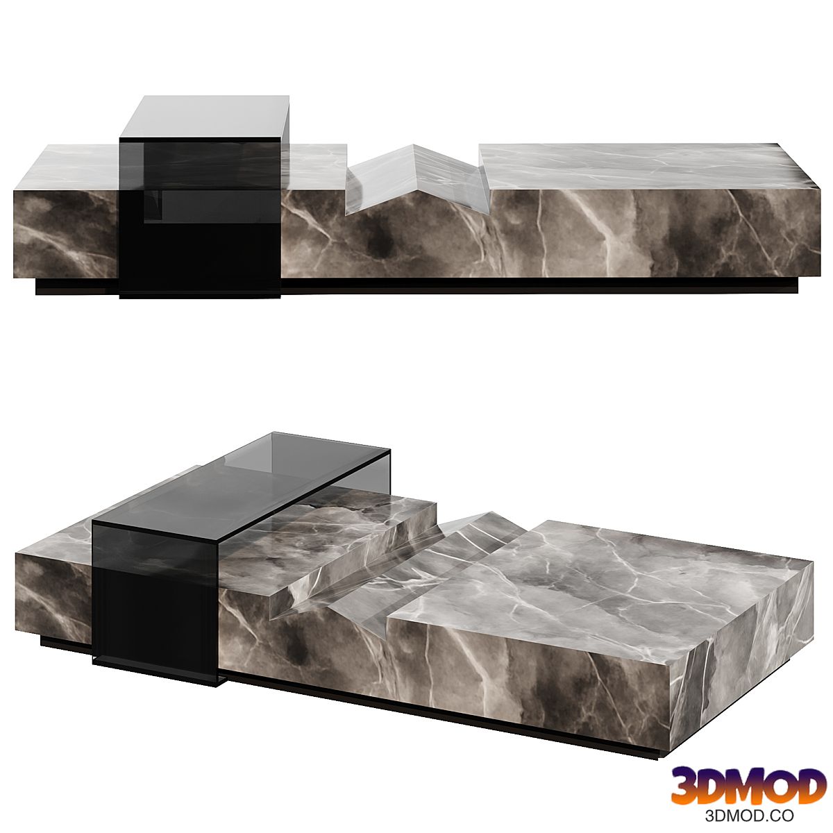 Lucienne Marble Coffee Table