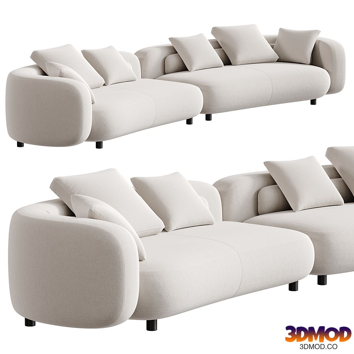 Bezier Sofa by Minotti