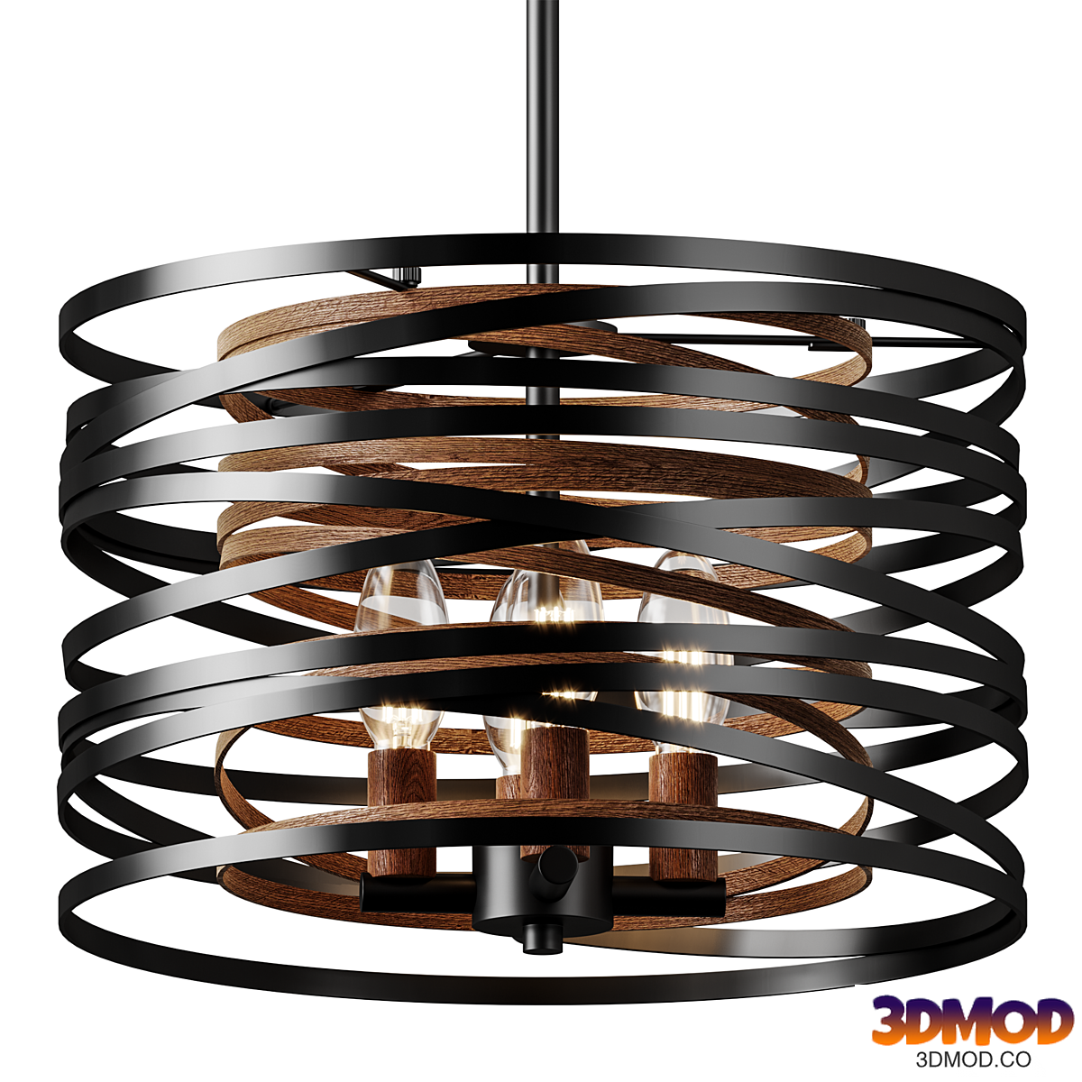12.6" Farmhouse Chandeliers for Dining Room