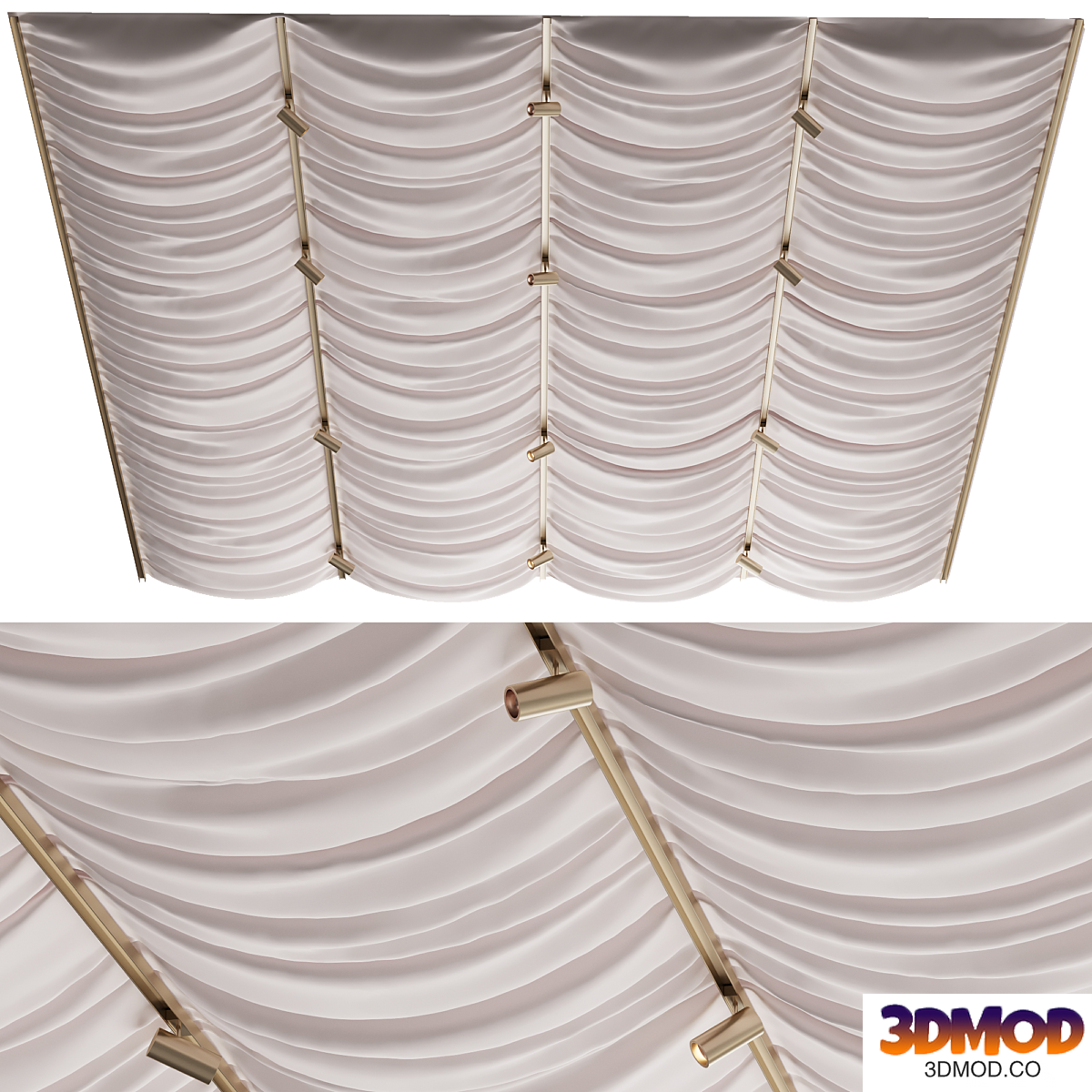 Fabric ceiling 14