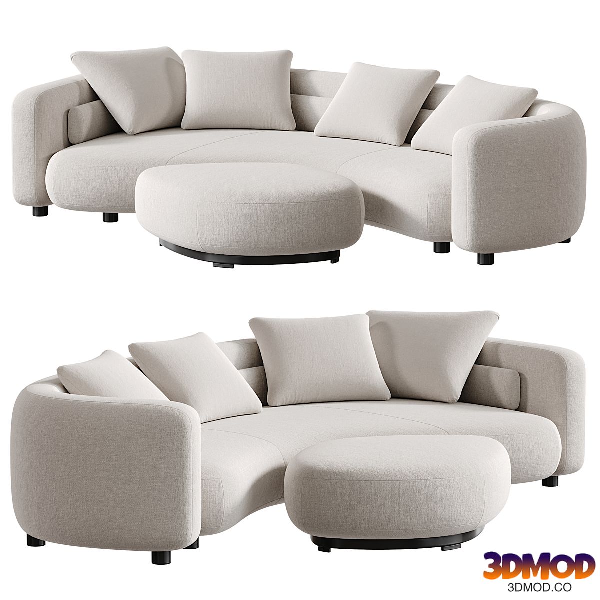 Bezier Sofa by Minotti