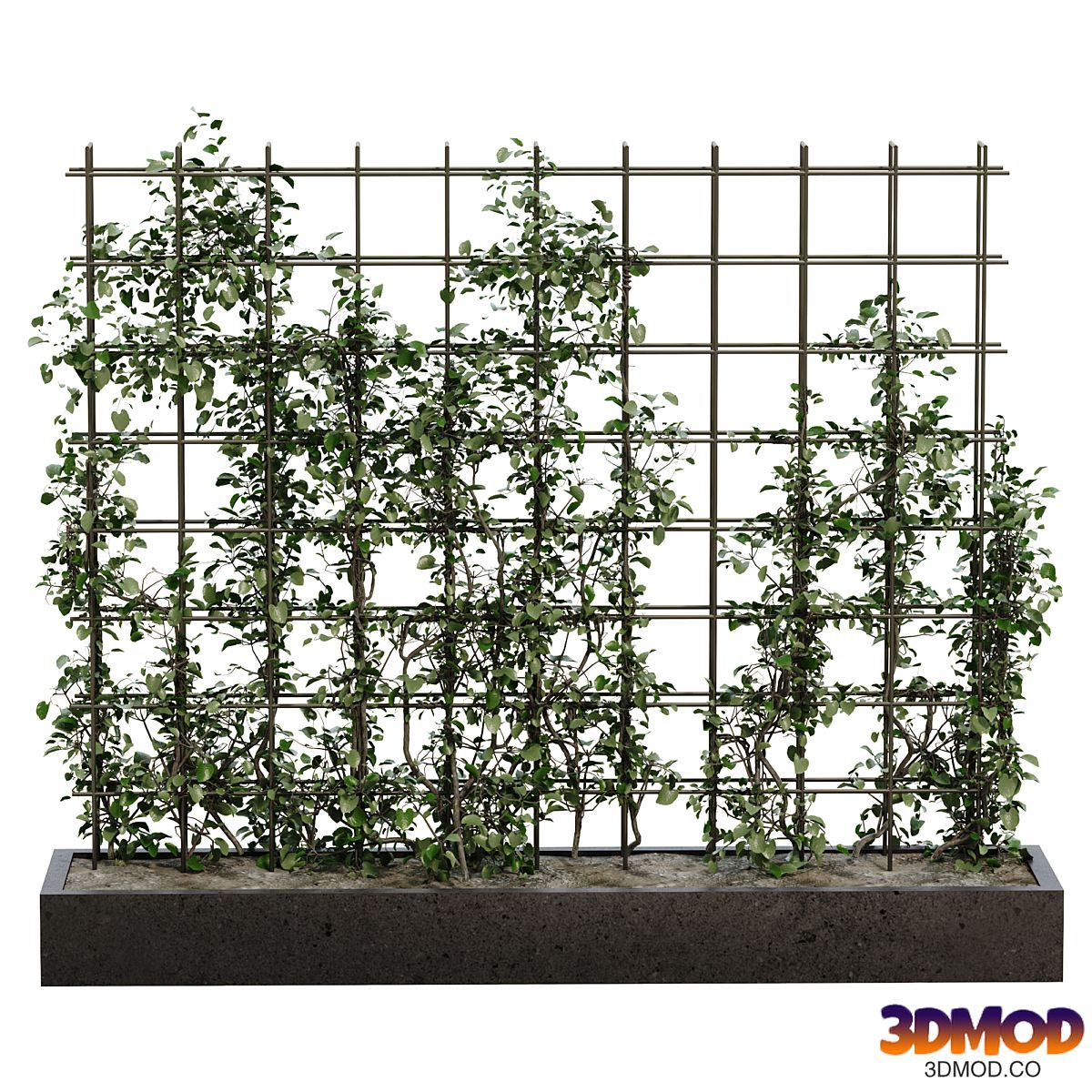 Fence greenwall exterior set 626