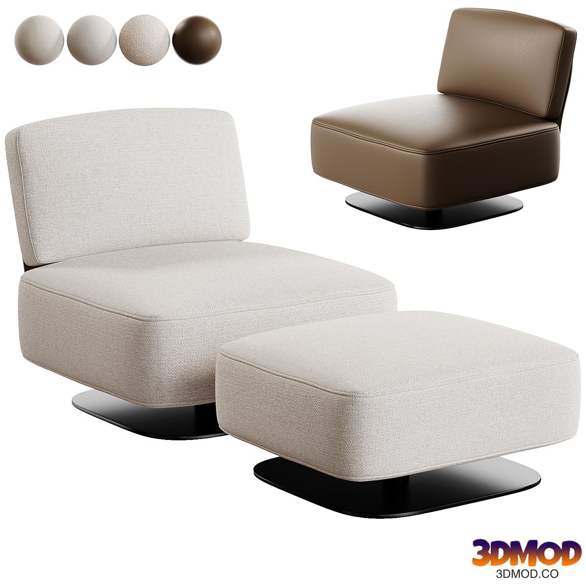 Minotti Saki armchair