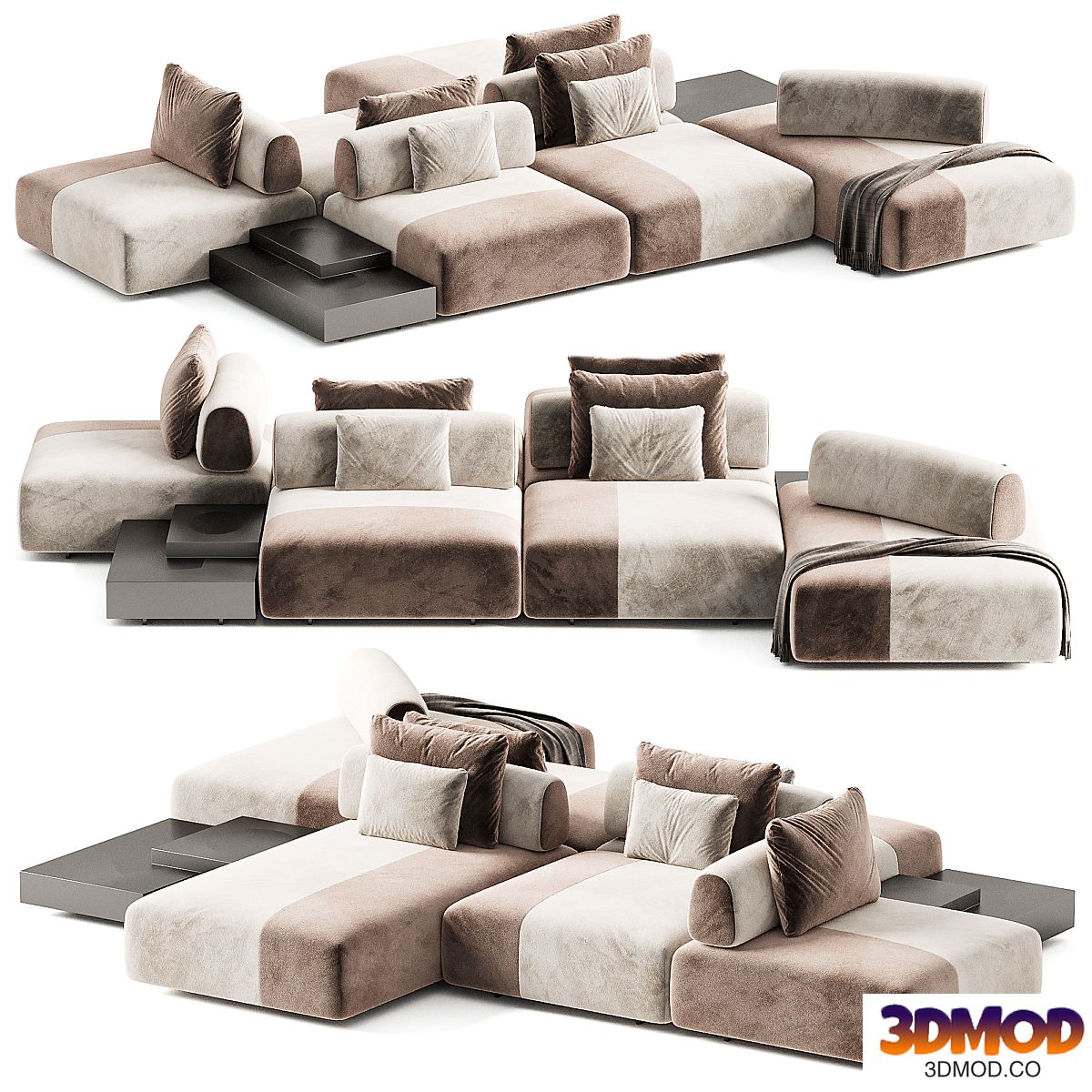Fenpei Sofa by Paolo Castelli