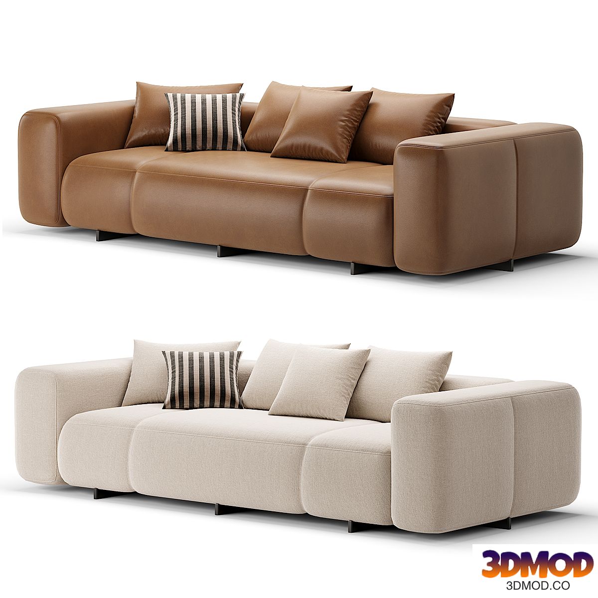 Yves Sofa by Minotti