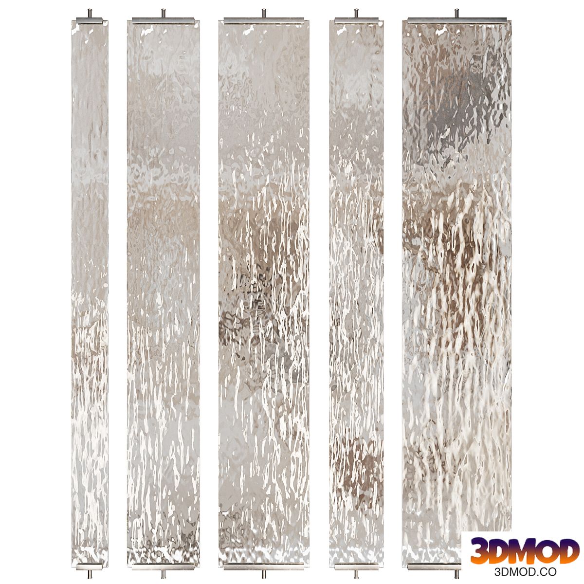Glass partitions set 6