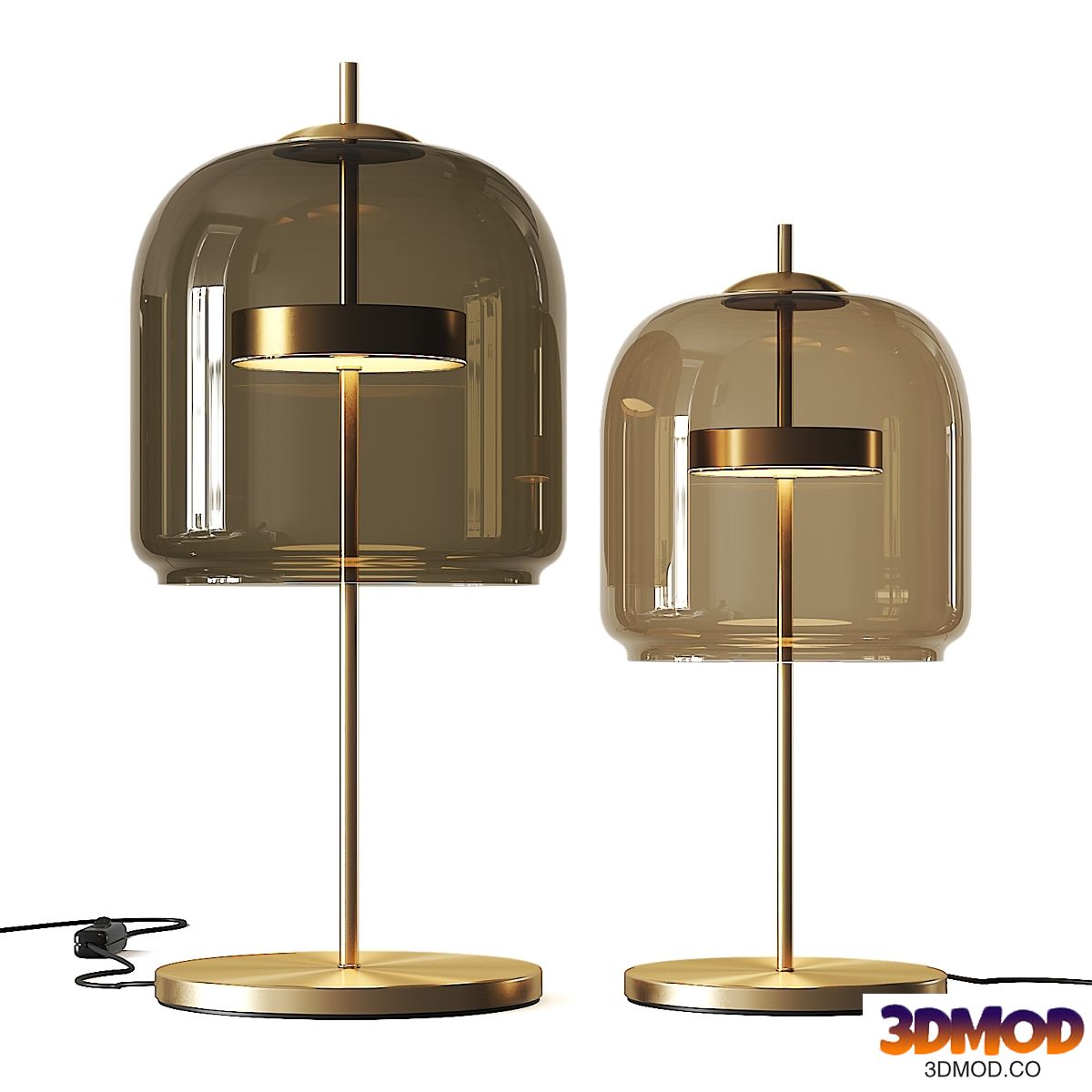 Skönt Valkyrja Blown glass Table Lamp