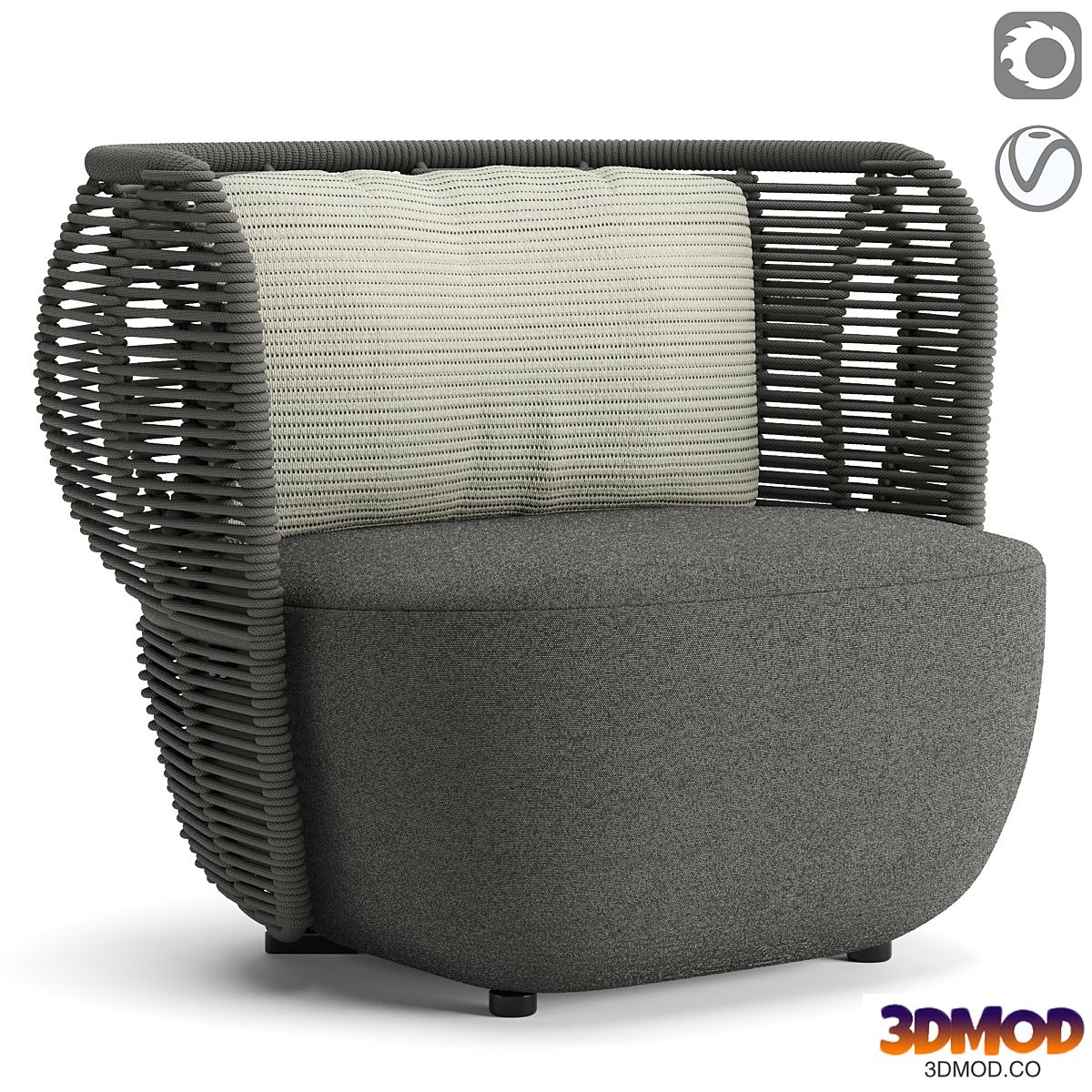 Bay Outdoor Armchair v2