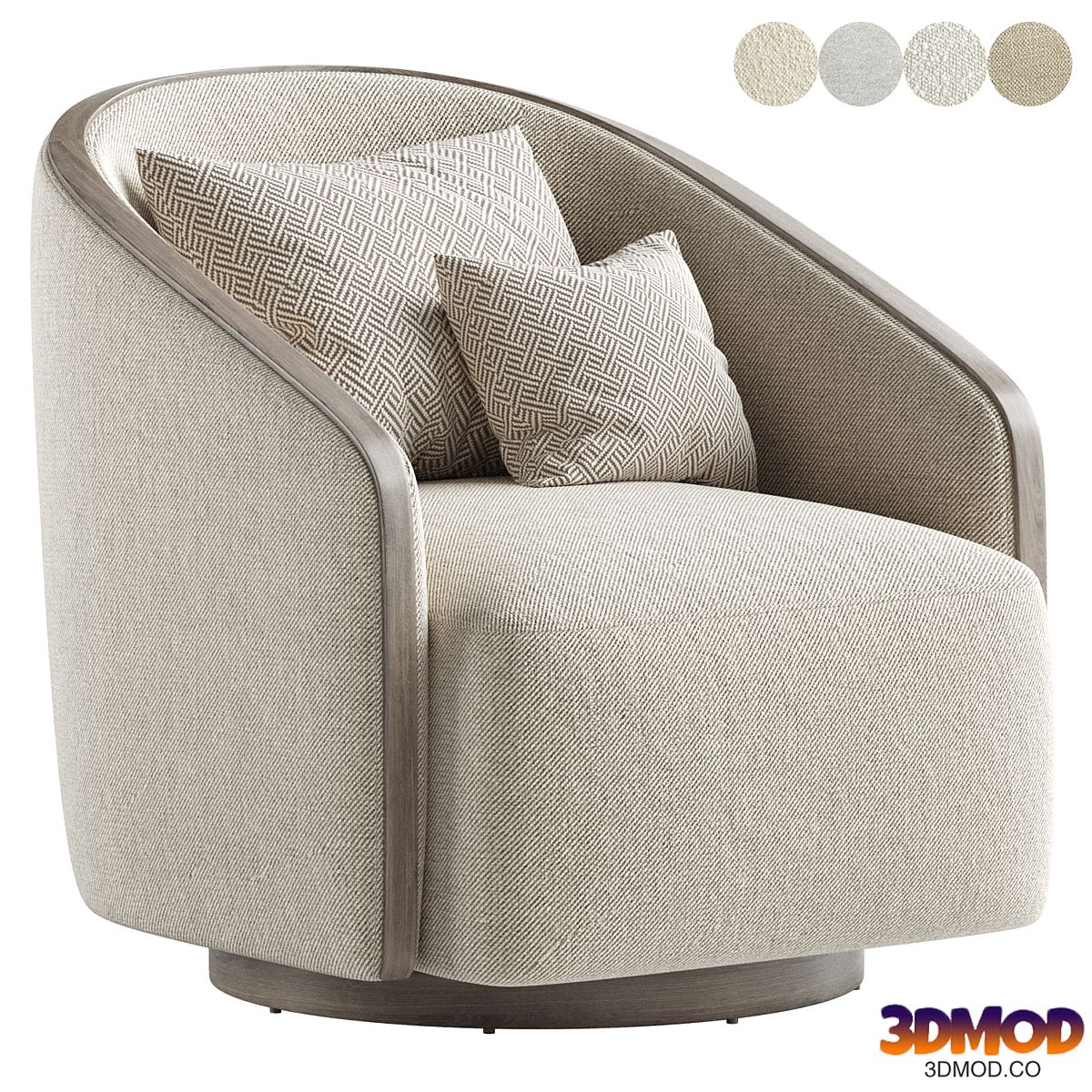 Pryer Swivel Accent Chair