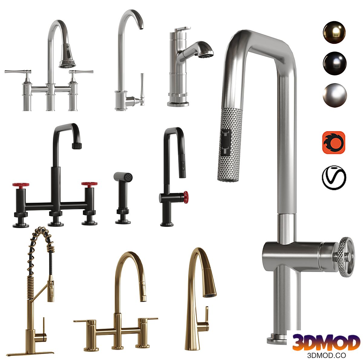 Kraus Kitchen Faucet Set