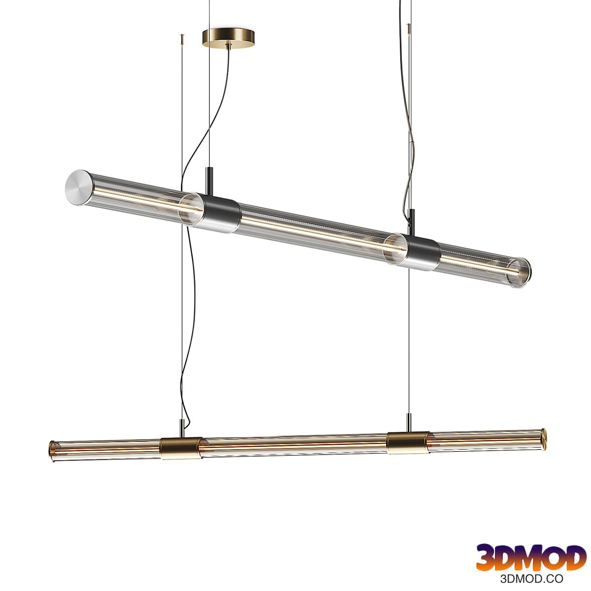 Venicem Cross Linear Pendant Lamp