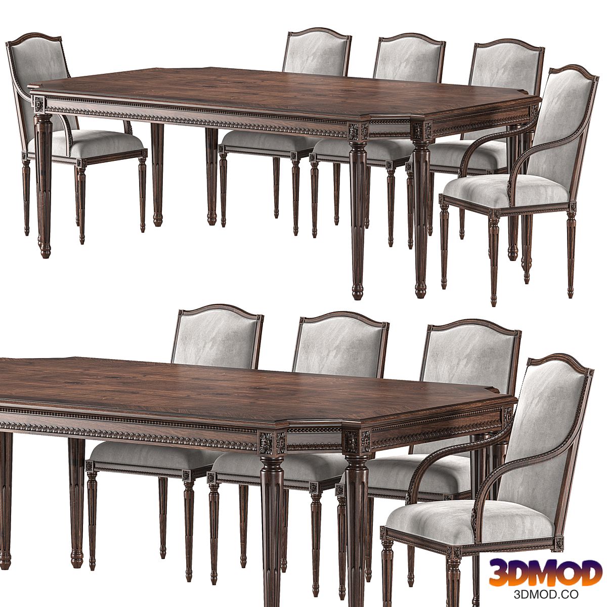 chairish table and chair art 4353