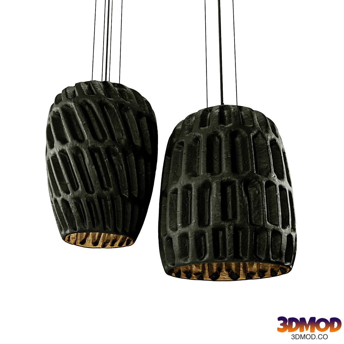 Pendant Clay Lamp