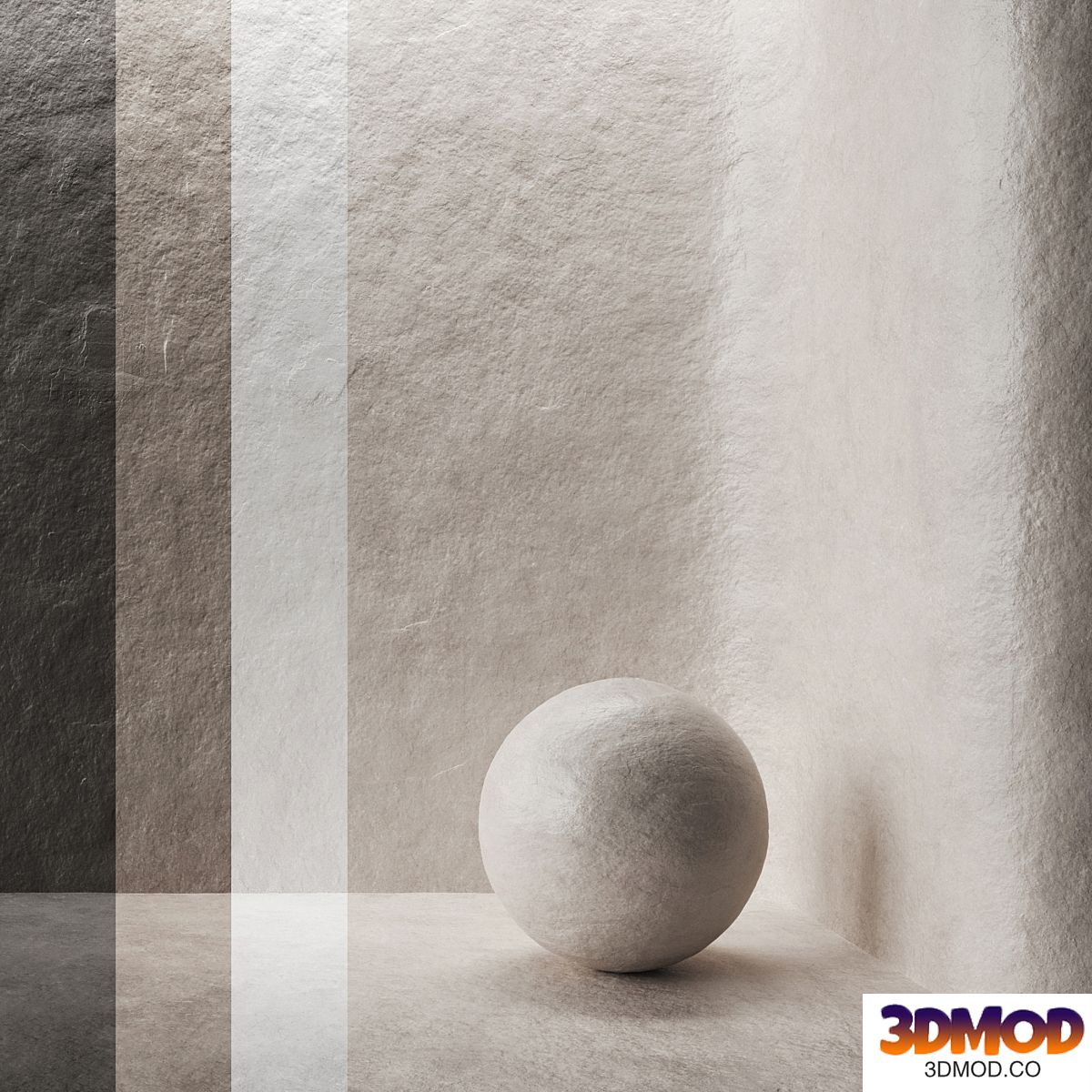 Plaster in several shades. Seamless. 8K and 4K