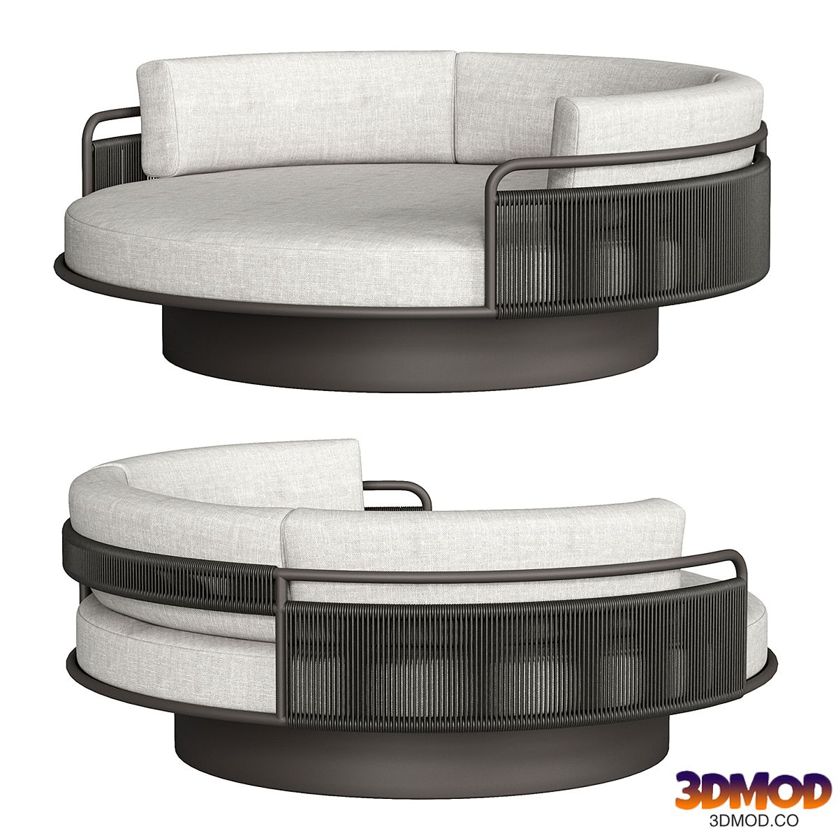 Outdoor Furniture Part4 Bed by SNOC Link Collection