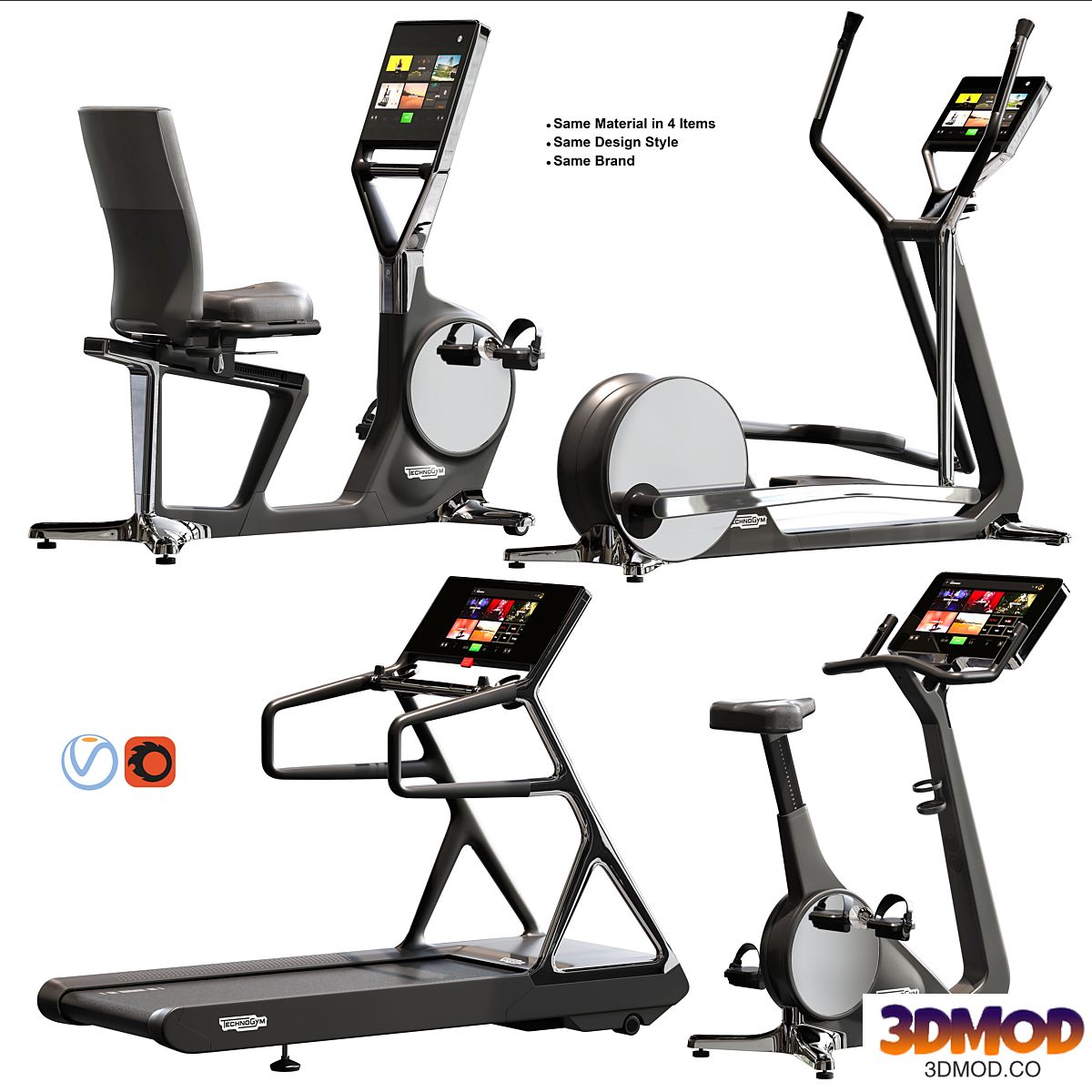 Technogym Personal Series-Cardio Set