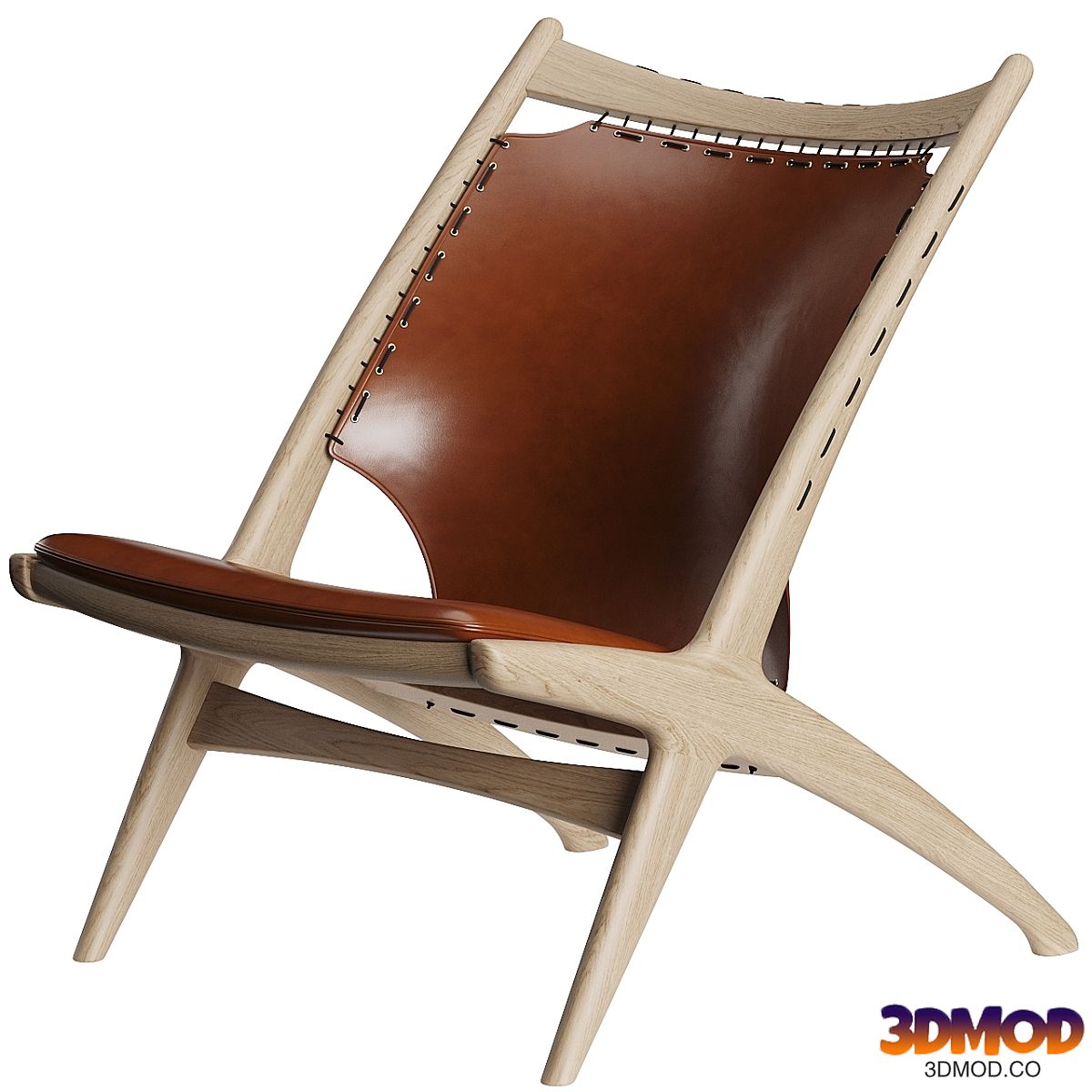 Krysset Lounge Chair By Eikund