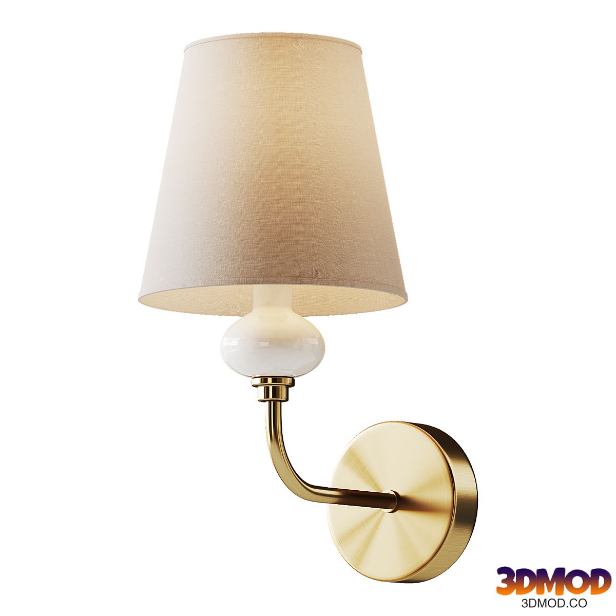Wall lamp (sconce) Evelyn FR2038WL-01BS