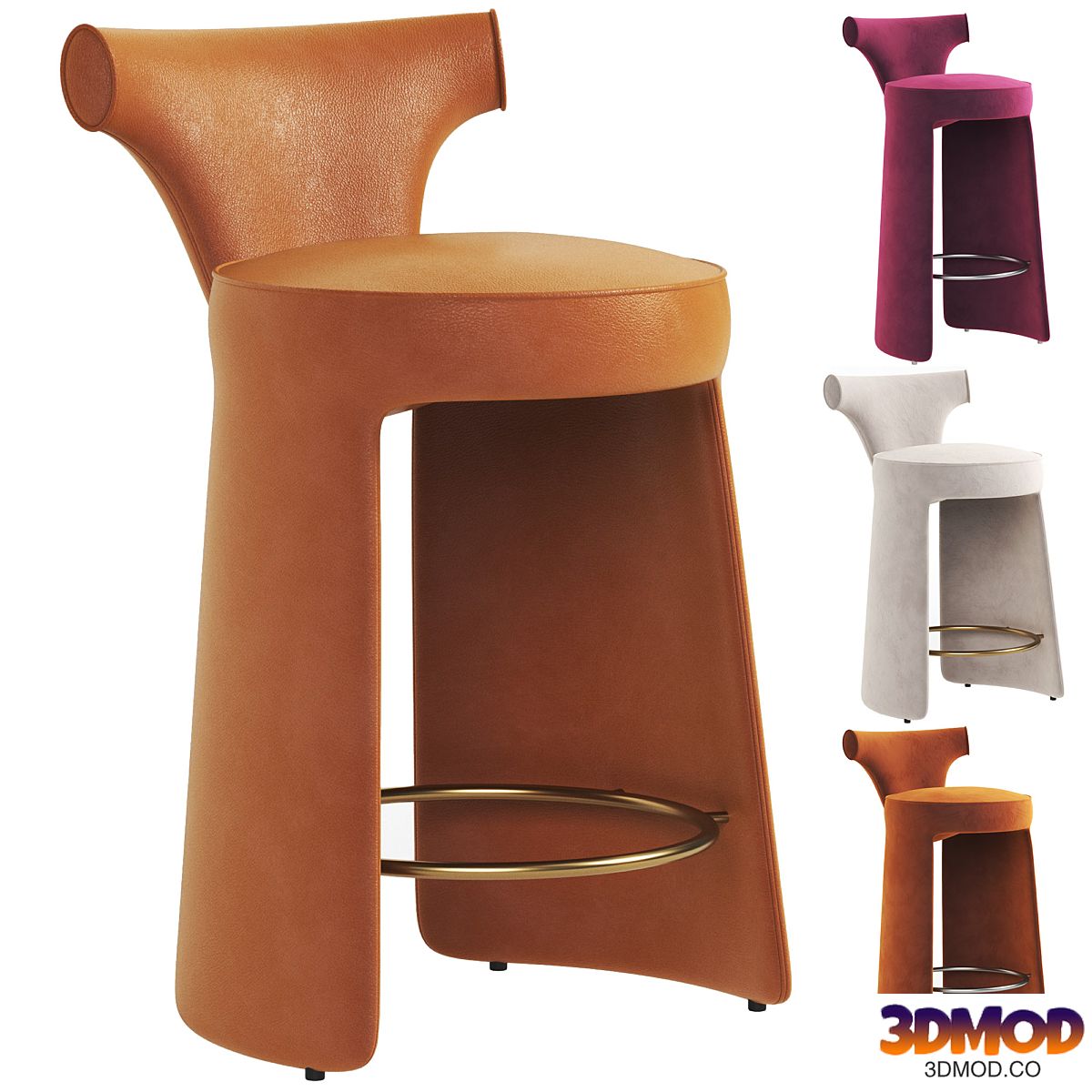 Inga Stool By Baxter