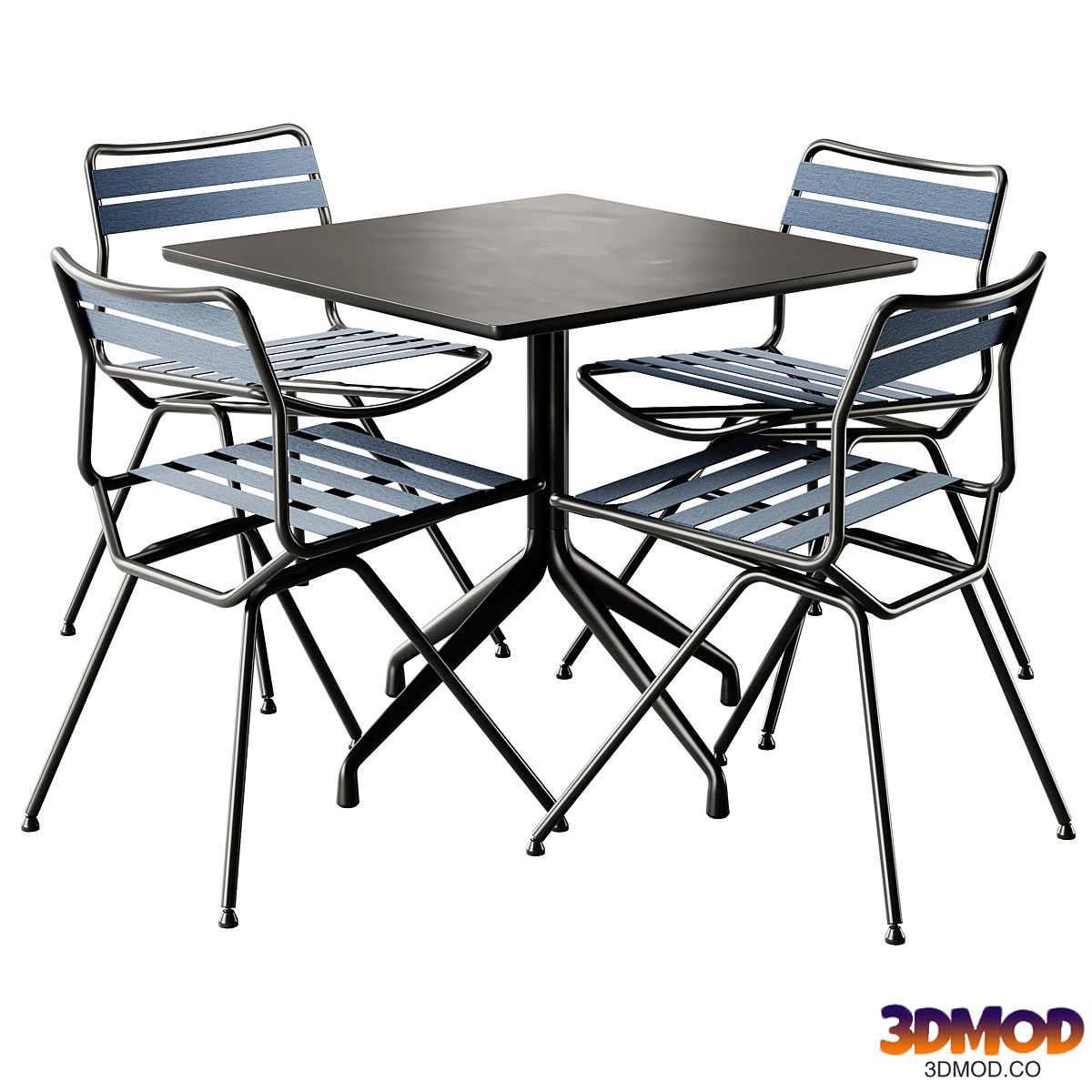 Hay Square About A Table and Zanotta Dan Chair