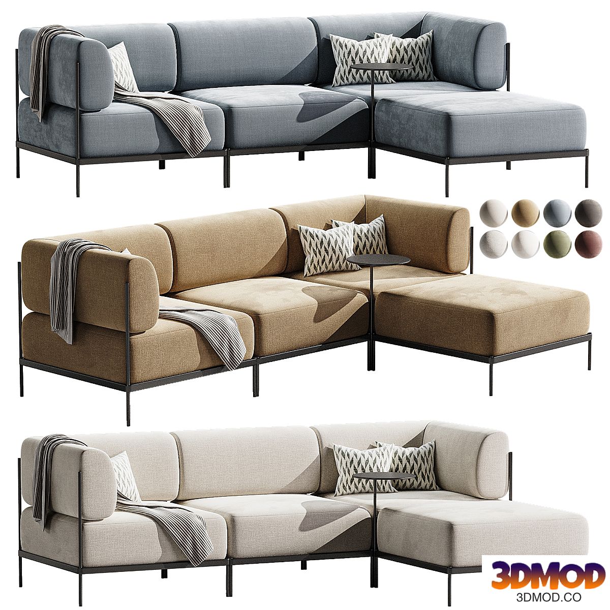 Modular sofa Nolan 4 Soft