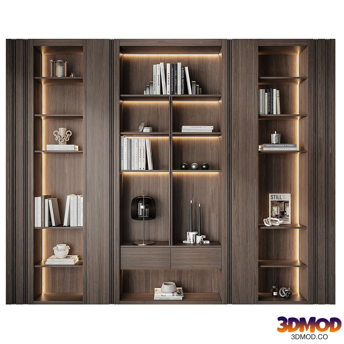 Bookcase 034
