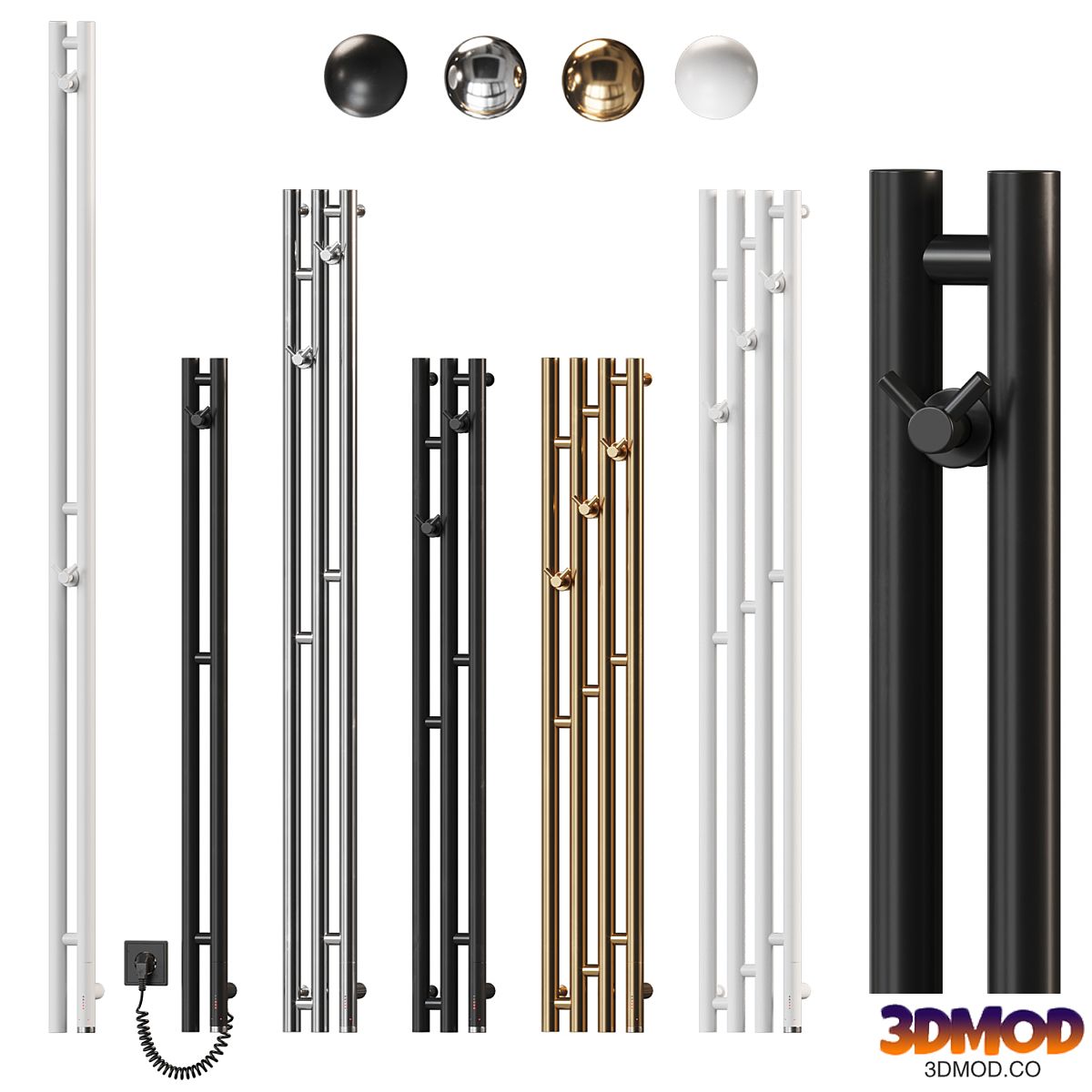 Sunerzha Electric heated towel rail