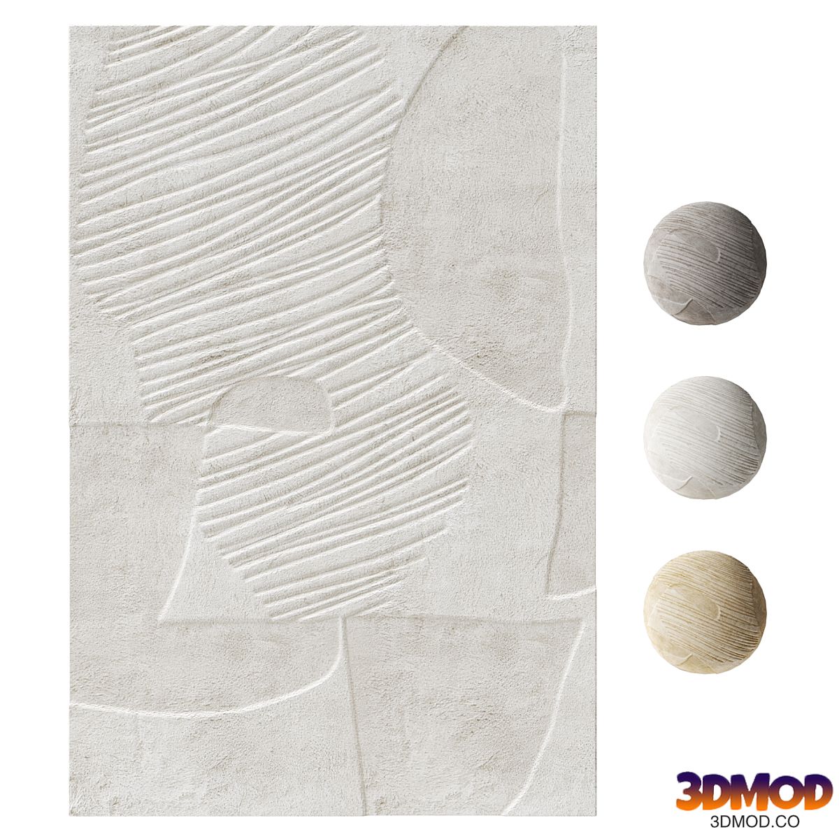 Artisan Guild Wool Rug in three colors by Layered