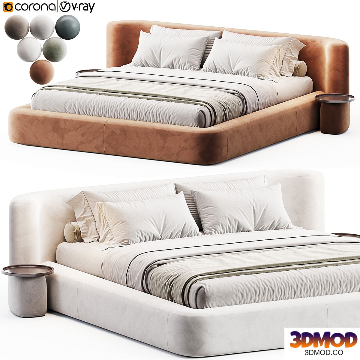 Clara Baxter Bed by Miliashop