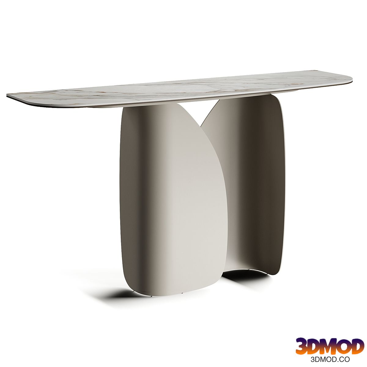 Calligaris TWINS White Console Table