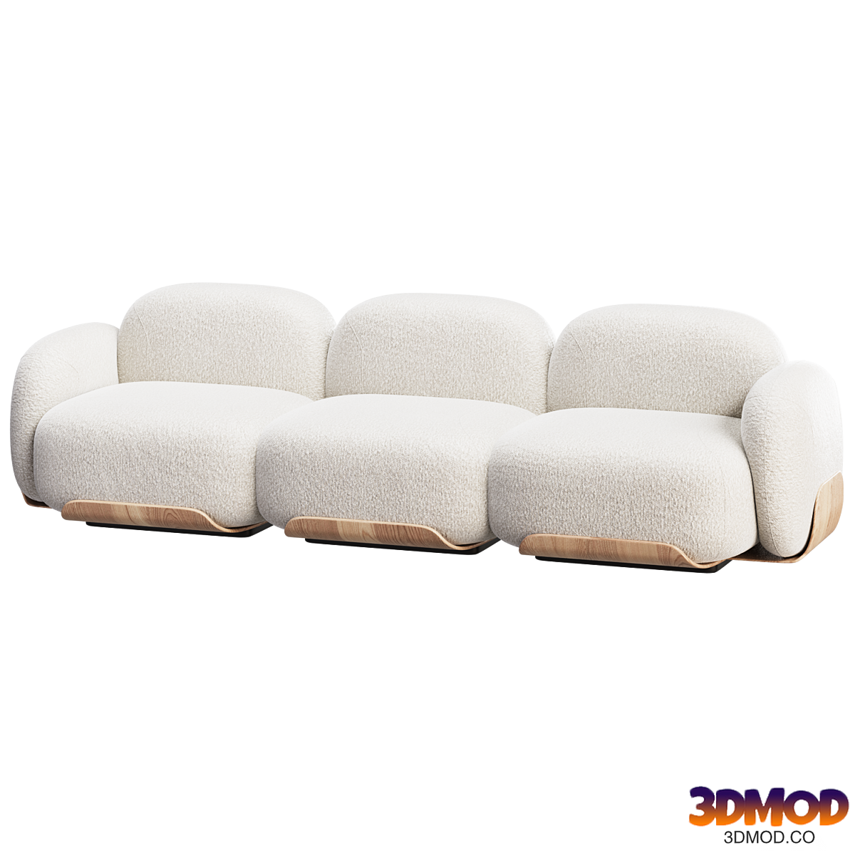 modular sofa Bubble System by Carpanese Home