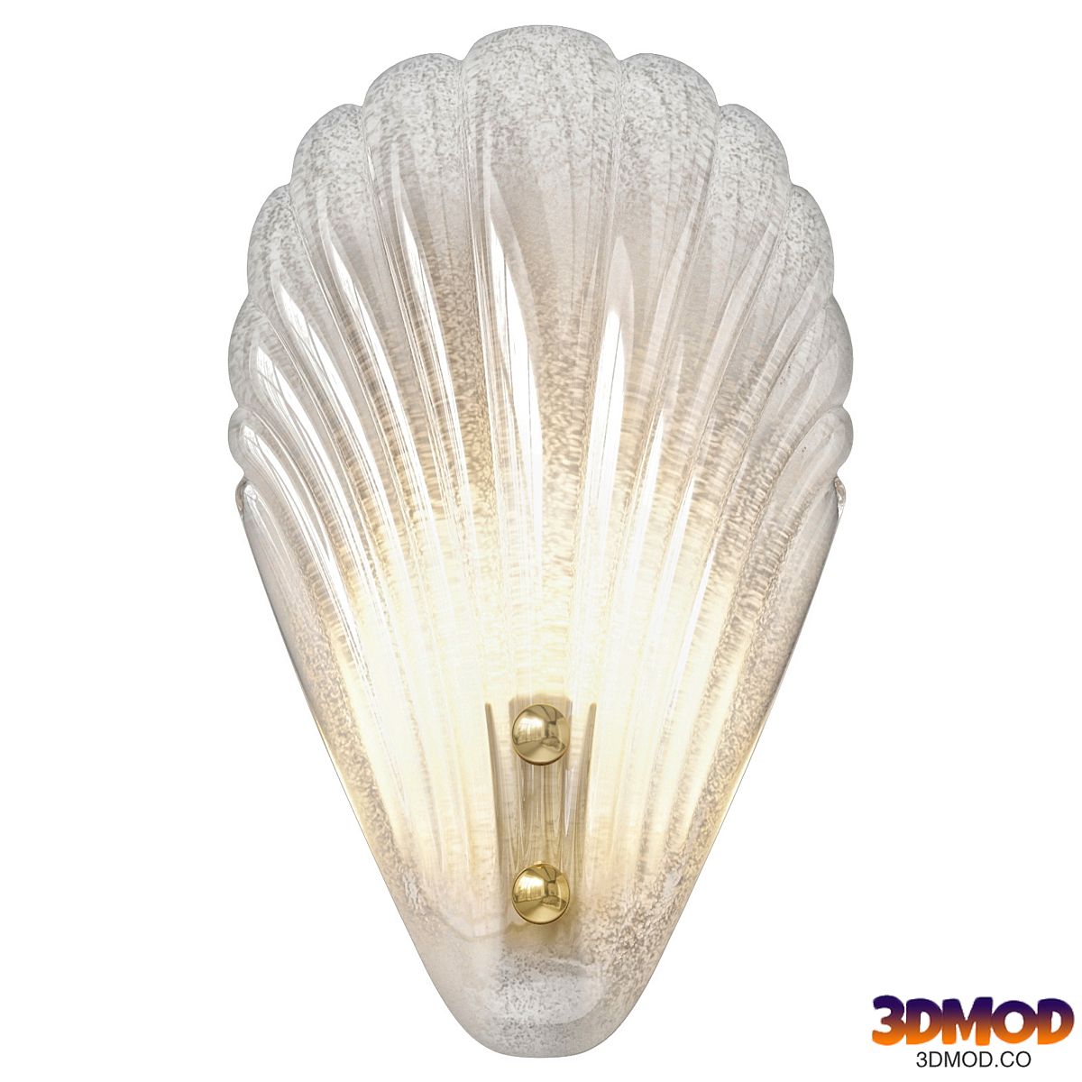 Karl Kemp sconce Italian Art Glass