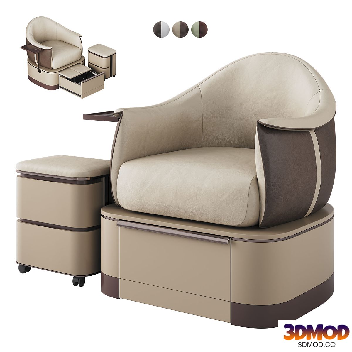 Pedicure Spa Chair Glorall