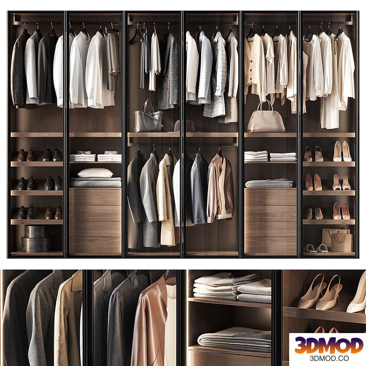 Wardrobe Novamobili Perry 2