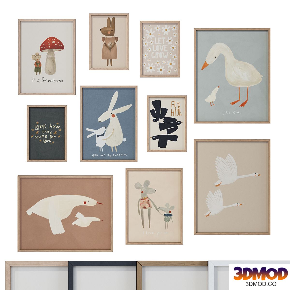 Pictures for children's room 01