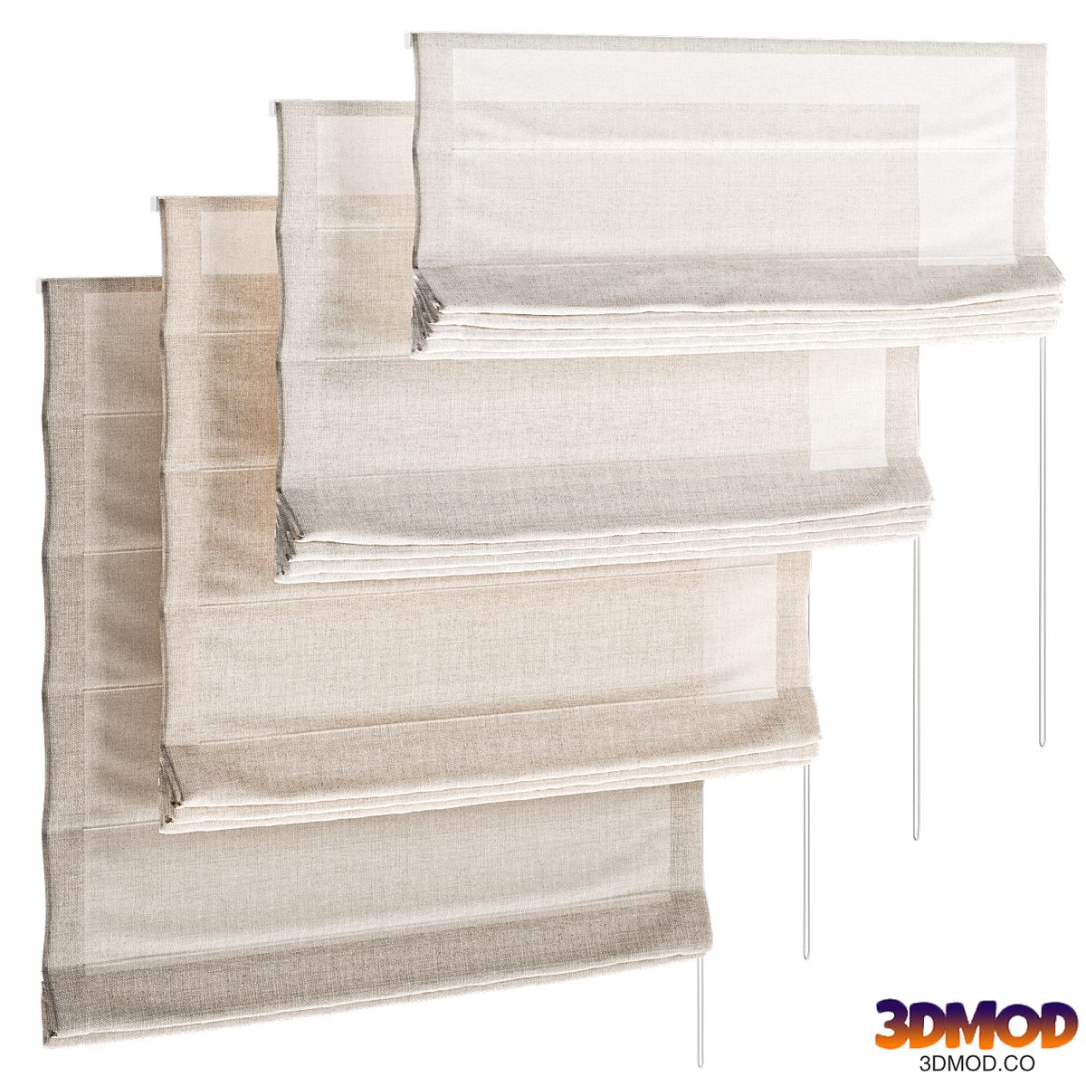 Roman blinds 40 (1200mm and 800mm)