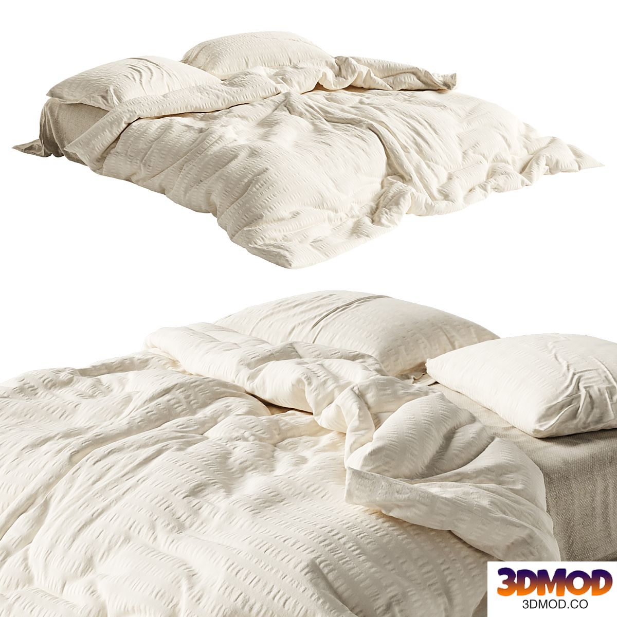 Smooth Waffle Bed Linen